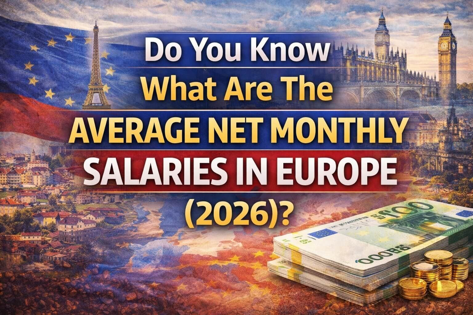 European Union Minimum Gross Monthly Salaries (2026)