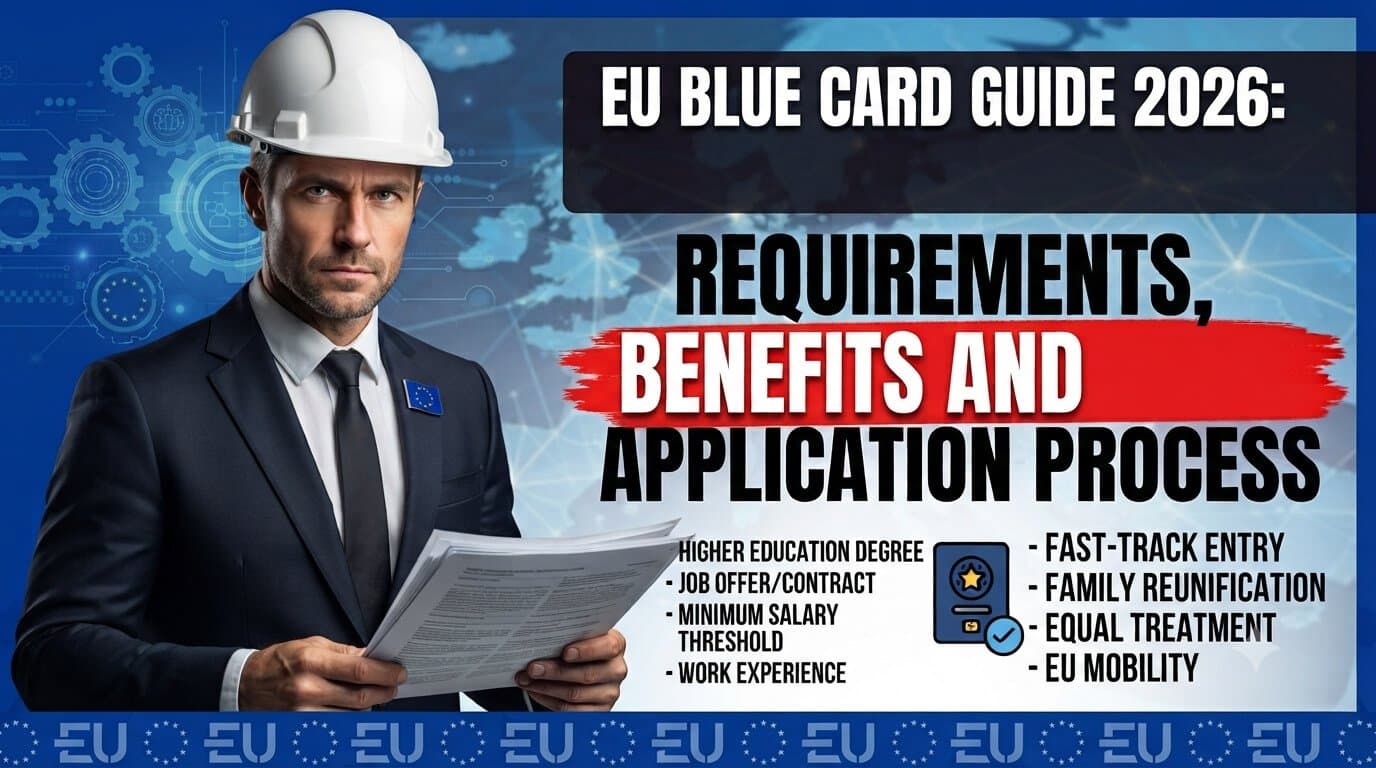 EU Blue Card Guide 2026: Requirements, Benefits and Application Process