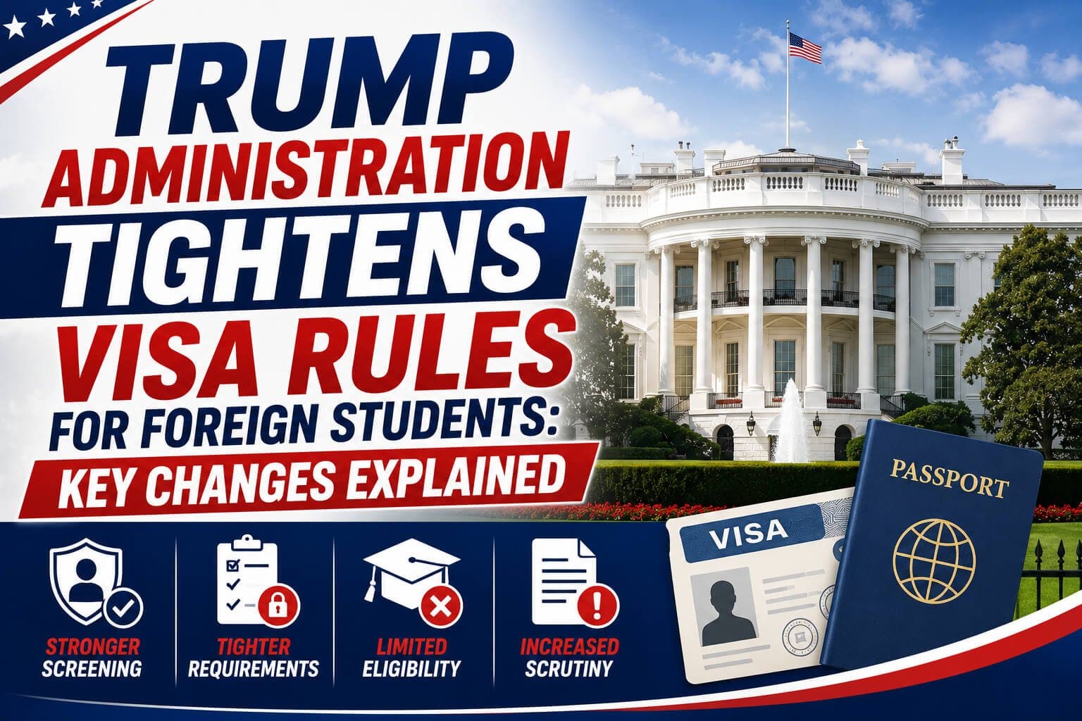 Trump Administration Tightens Visa Rules for Foreign Students: Key Changes Explained